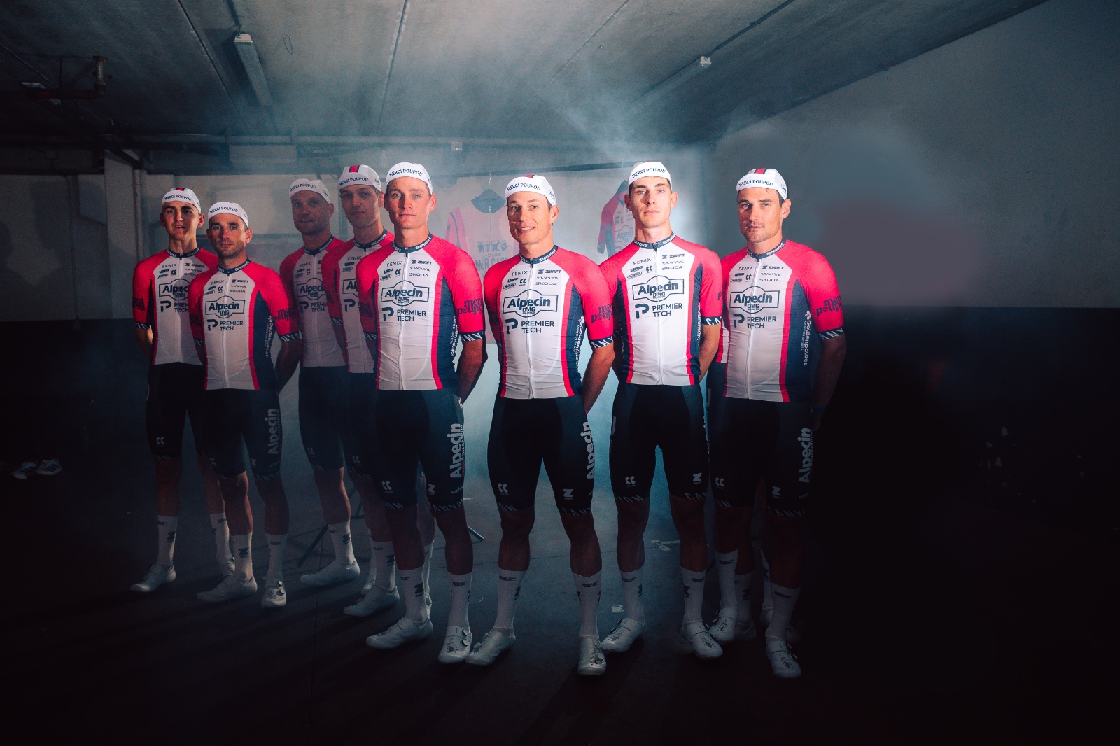 Alpecin-Premier Tech unveils 2026 Merci Poupou jersey